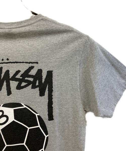 stussy（ステューシー）stussy (ステューシー) 半袖カットソー グレー サイズ:Mの古着・服飾アイテム