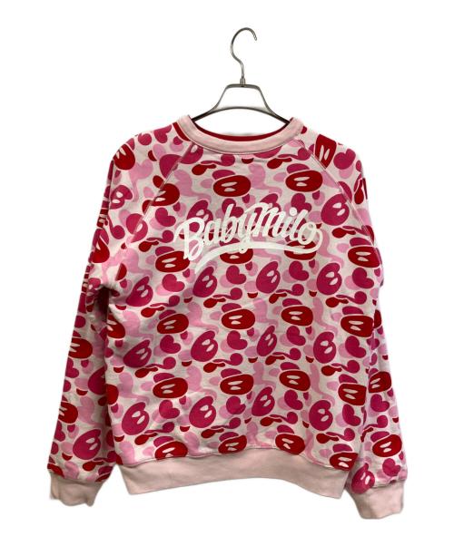 BABY MiLO（ベビーマイロ）BABY MiLO (ベビーマイロ) A BATHING APE (アベイシングエイプ) スウェット レッド サイズ:Mの古着・服飾アイテム