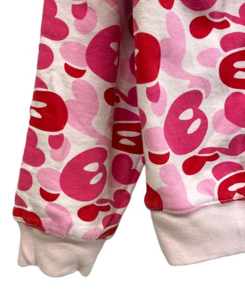 BABY MiLO（ベビーマイロ）BABY MiLO (ベビーマイロ) A BATHING APE (アベイシングエイプ) スウェット レッド サイズ:Mの古着・服飾アイテム