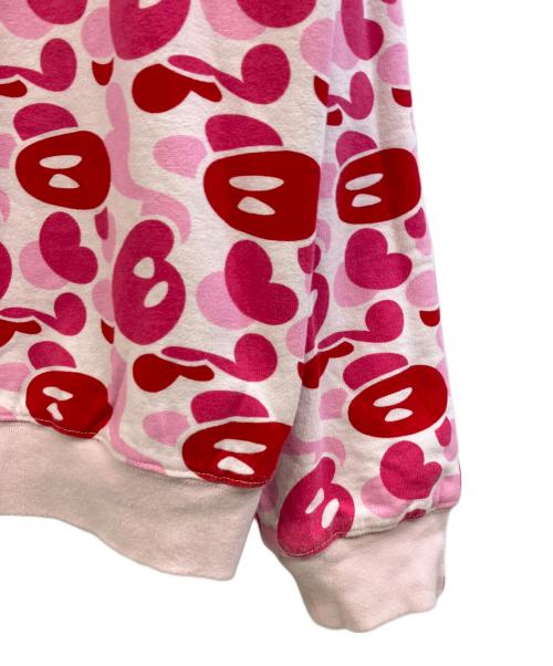 BABY MiLO（ベビーマイロ）BABY MiLO (ベビーマイロ) A BATHING APE (アベイシングエイプ) スウェット レッド サイズ:Mの古着・服飾アイテム