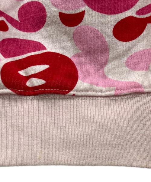 BABY MiLO（ベビーマイロ）BABY MiLO (ベビーマイロ) A BATHING APE (アベイシングエイプ) スウェット レッド サイズ:Mの古着・服飾アイテム