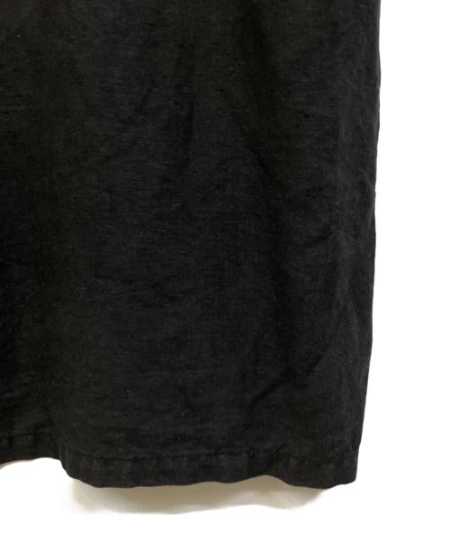 confect（コンフェクト）confect (コンフェクト) リネン半袖カバーシャツ ブラック サイズ:3の古着・服飾アイテム