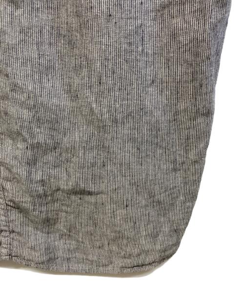 confect（コンフェクト）confect (コンフェクト) 半袖スキッパーシャツ ブラック×ホワイト サイズ:4の古着・服飾アイテム