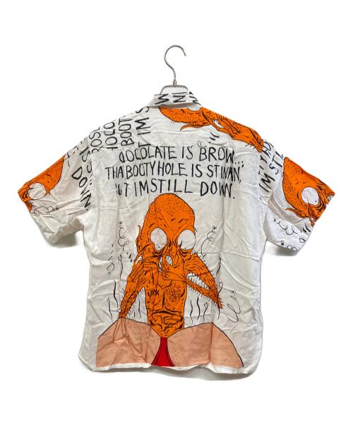 WACKO MARIA（ワコマリア）WACKO MARIA (ワコマリア) 半袖シャツ ホワイト サイズ:Mの古着・服飾アイテム