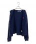 中古・古着 POLO RALPH LAUREN (ポロ・ラルフローレン) ニットパーカー ネイビー サイズ:M：6000円