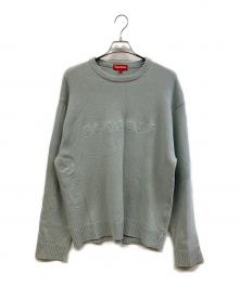SUPREME（シュプリーム）の古着「厚手ニット」｜ブルー