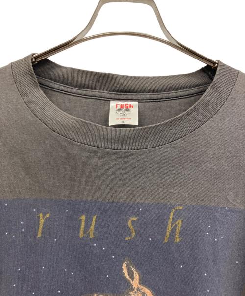 RUSH（ラッシュ）RUSH (ラッシュ) バンドTシャツ グレー サイズ:XLの古着・服飾アイテム