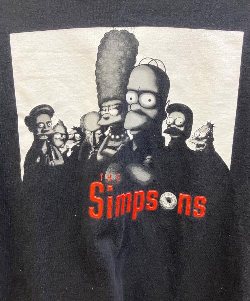 DELTA（デルタ）DELTA (デルタ) 半袖カットソー Simpsons Sopranos（シンプソンズ ソプラノズ） ブラック サイズ:XLの古着・服飾アイテム