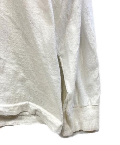 Todays Trendz（トゥデイズトレンド）Todays Trendz (トゥデイズトレンド) ロングスリーブTシャツ ホワイト サイズ:XLの古着・服飾アイテム