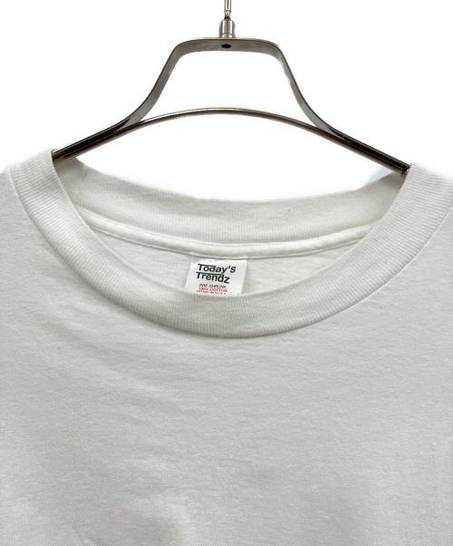 Todays Trendz（トゥデイズトレンド）Todays Trendz (トゥデイズトレンド) ロングスリーブTシャツ ホワイト サイズ:XLの古着・服飾アイテム