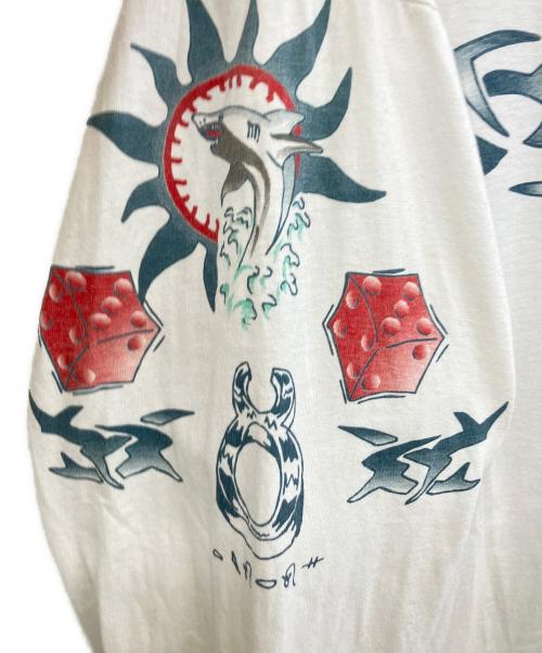 Todays Trendz（トゥデイズトレンド）Todays Trendz (トゥデイズトレンド) ロングスリーブTシャツ ホワイト サイズ:XLの古着・服飾アイテム