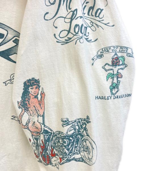 Todays Trendz（トゥデイズトレンド）Todays Trendz (トゥデイズトレンド) ロングスリーブTシャツ ホワイト サイズ:XLの古着・服飾アイテム
