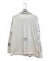 Todays Trendz（トゥデイズトレンド）の古着「ロングスリーブTシャツ」｜ホワイト