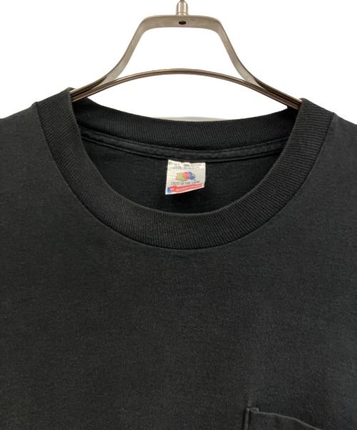 FRUIT OF THE LOOM（フルーツオブザルーム）FRUIT OF THE LOOM (フルーツオブザルーム) 半袖カットソー ブラック サイズ:XLの古着・服飾アイテム