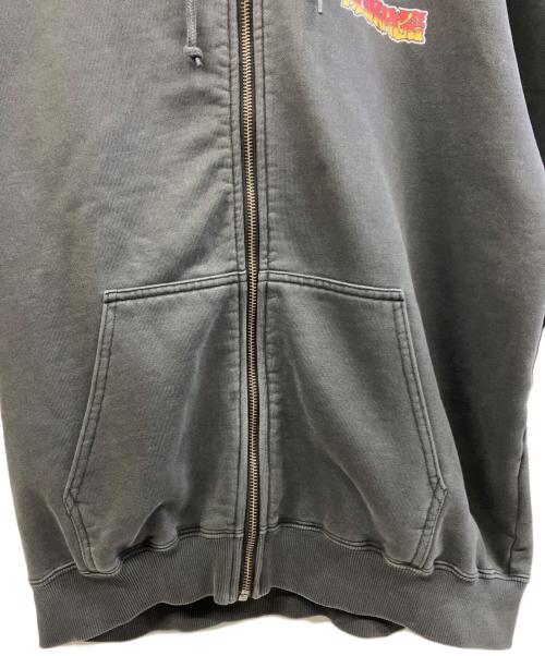 X-LARGE（エクストララージ）X-LARGE (エクストララージ) ジップパーカー グレー サイズ:Mの古着・服飾アイテム