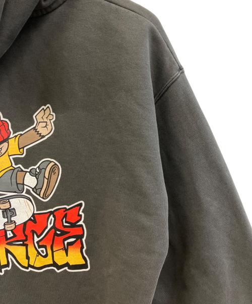 X-LARGE（エクストララージ）X-LARGE (エクストララージ) ジップパーカー グレー サイズ:Mの古着・服飾アイテム