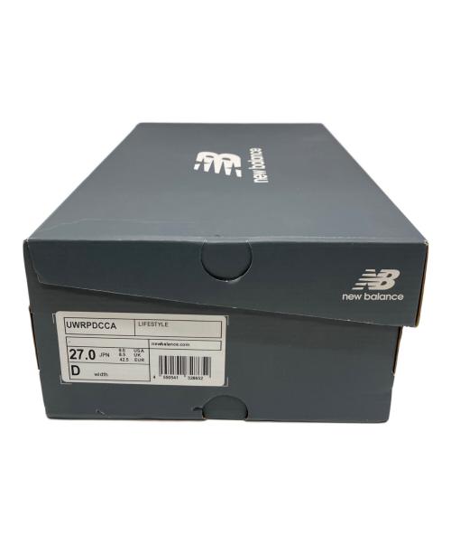 NEW BALANCE（ニューバランス）NEW BALANCE (ニューバランス) ローカットスニーカー ブラック サイズ:27cmの古着・服飾アイテム