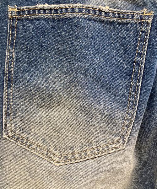 FIRST ROW（ファーストロウ）FIRST ROW (ファーストロウ) デニムハーフパンツ インディゴ サイズ:81cm（W32） 未使用品の古着・服飾アイテム