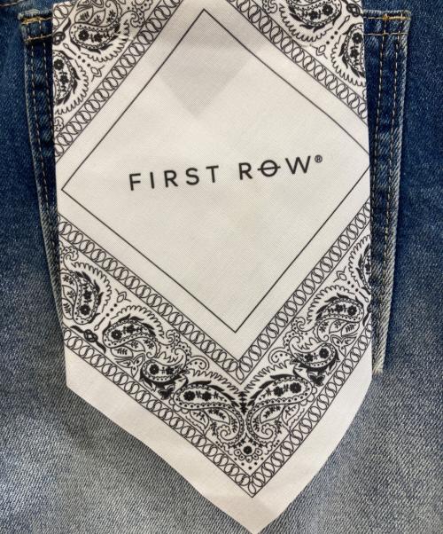 FIRST ROW（ファーストロウ）FIRST ROW (ファーストロウ) デニムハーフパンツ インディゴ サイズ:81cm（W32） 未使用品の古着・服飾アイテム