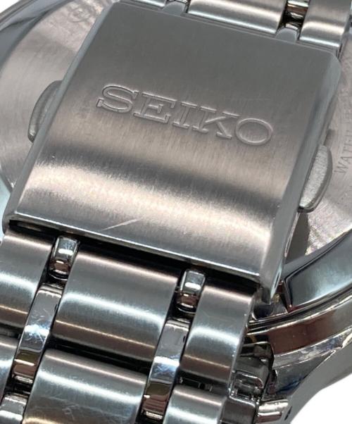 SEIKO（セイコー）SEIKO (セイコー) 腕時計 SBTR053 クロノグラフ クォーツ SSブレスレット ネイビーの古着・服飾アイテム