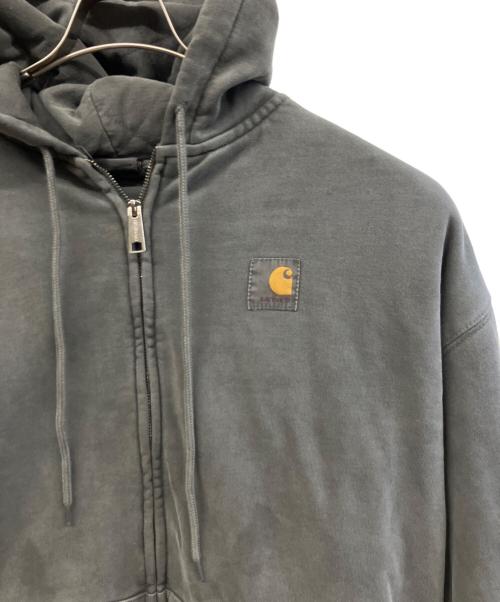 Carhartt WIP（カーハート ワーク イン プログレス）CARHARTT WIP (カーハート ワーク イン プログレス) ジップパーカー チャコールグレー サイズ:Ｍの古着・服飾アイテム
