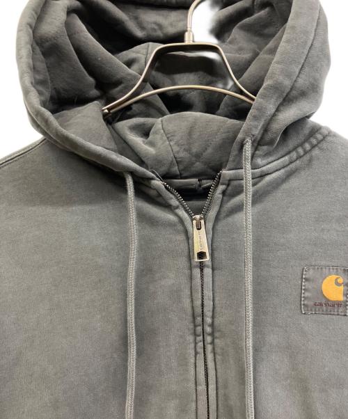 Carhartt WIP（カーハート ワーク イン プログレス）CARHARTT WIP (カーハート ワーク イン プログレス) ジップパーカー チャコールグレー サイズ:Ｍの古着・服飾アイテム