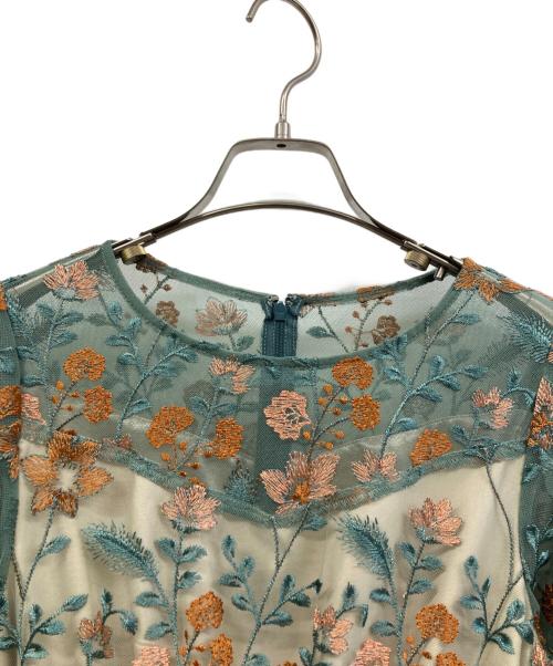 kana（カナ）kana (カナ) 半袖ワンピース グリーン サイズ:M 未使用品の古着・服飾アイテム