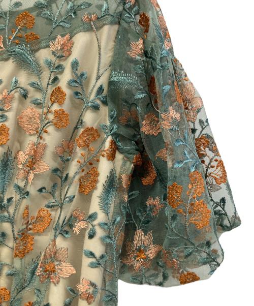 kana（カナ）kana (カナ) 半袖ワンピース グリーン サイズ:M 未使用品の古着・服飾アイテム