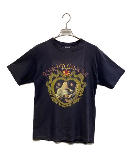 Murina（ムリナ）Murina (ムリナ) Kurt Cobain Memorial Tee “THE SUN IS GONE” 追悼tシャツ ブラック サイズ:Mの古着・服飾アイテム