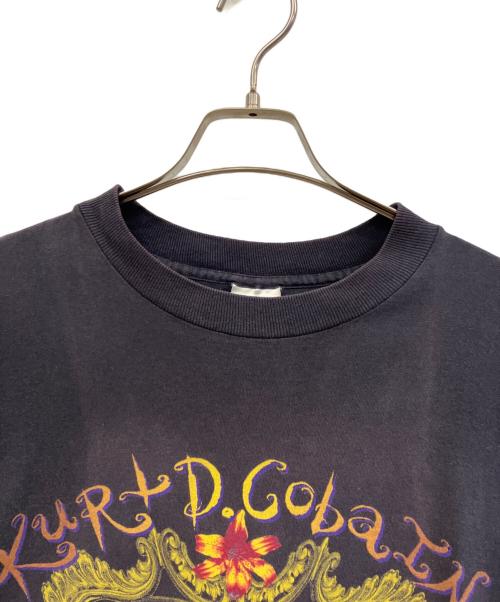 Murina（ムリナ）Murina (ムリナ) Kurt Cobain Memorial Tee “THE SUN IS GONE” 追悼tシャツ ブラック サイズ:Mの古着・服飾アイテム