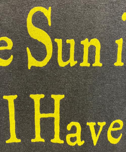 Murina（ムリナ）Murina (ムリナ) Kurt Cobain Memorial Tee “THE SUN IS GONE” 追悼tシャツ ブラック サイズ:Mの古着・服飾アイテム