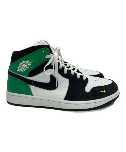 NIKE（ナイキ）NIKE (ナイキ) ハイカットスニーカー サミットホワイト/ラッキーグリーン/ユニ サイズ:29cmの古着・服飾アイテム