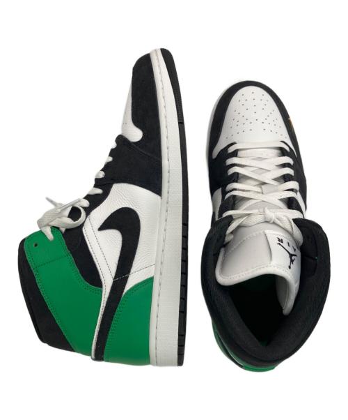 NIKE（ナイキ）NIKE (ナイキ) ハイカットスニーカー サミットホワイト/ラッキーグリーン/ユニ サイズ:29cmの古着・服飾アイテム