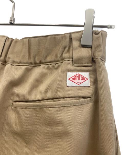 DANTON（ダントン）DANTON (ダントン) タックワイドパンツ ベージュ サイズ:36の古着・服飾アイテム