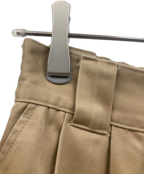 DANTON（ダントン）DANTON (ダントン) タックワイドパンツ ベージュ サイズ:36の古着・服飾アイテム