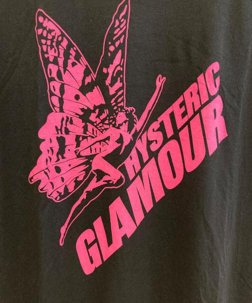 Hysteric Glamour（ヒステリックグラマー）Hysteric Glamour (ヒステリックグラマー) 半袖カットソー ブラック サイズ:FREEの古着・服飾アイテム