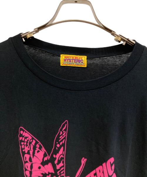 Hysteric Glamour（ヒステリックグラマー）Hysteric Glamour (ヒステリックグラマー) 半袖カットソー ブラック サイズ:FREEの古着・服飾アイテム