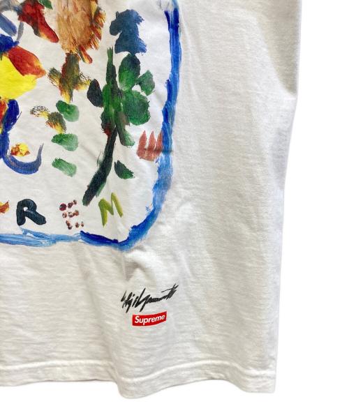 SUPREME（シュプリーム）SUPREME (シュプリーム) YOHJI YAMAMOTO (ヨウジヤマモト) 半袖カットソー ホワイト サイズ:Mの古着・服飾アイテム