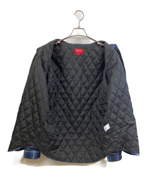 SUPREME（シュプリーム）SUPREME (シュプリーム) フランネルシャツ ブルー サイズ:Mの古着・服飾アイテム