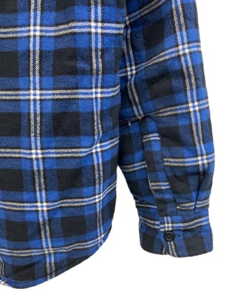 SUPREME（シュプリーム）SUPREME (シュプリーム) フランネルシャツ ブルー サイズ:Mの古着・服飾アイテム