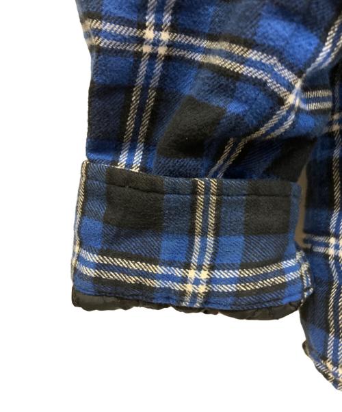 SUPREME（シュプリーム）SUPREME (シュプリーム) フランネルシャツ ブルー サイズ:Mの古着・服飾アイテム