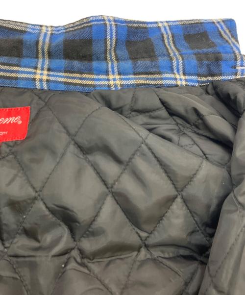 SUPREME（シュプリーム）SUPREME (シュプリーム) フランネルシャツ ブルー サイズ:Mの古着・服飾アイテム
