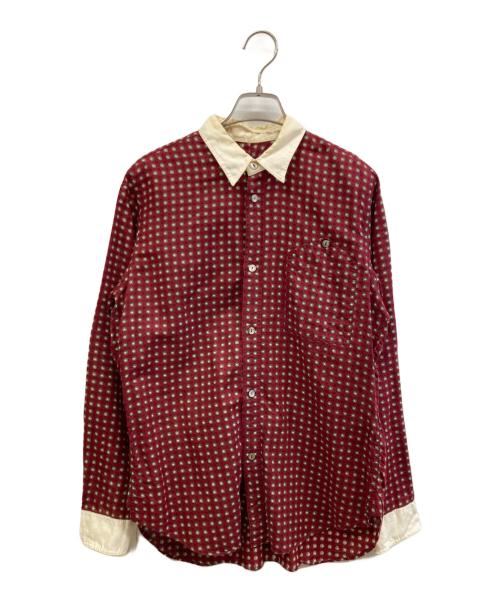 JUNYA WATANABE MAN（ジュンヤワタナベマン）JUNYA WATANABE MAN (ジュンヤワタナベマン) 長袖シャツ レッド サイズ:XSの古着・服飾アイテム