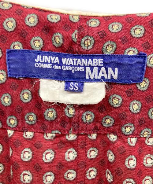 JUNYA WATANABE MAN（ジュンヤワタナベマン）JUNYA WATANABE MAN (ジュンヤワタナベマン) 長袖シャツ レッド サイズ:XSの古着・服飾アイテム