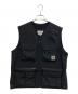Carhartt WIP（カーハート ワーク イン プログレス）の古着「ベスト」｜ブラック