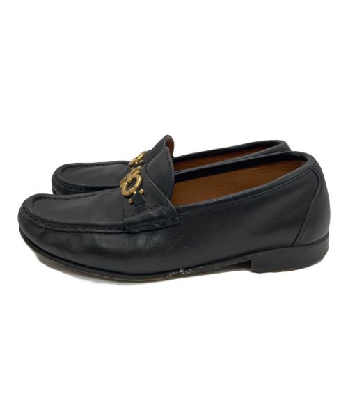 Salvatore Ferragamo（サルヴァトーレ フェラガモ）Salvatore Ferragamo (サルヴァトーレ フェラガモ) ローファー ブラック サイズ:EE7の古着・服飾アイテム