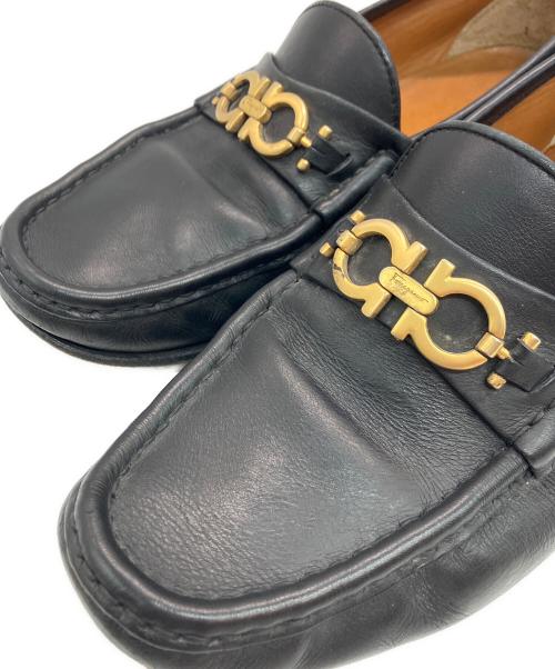 Salvatore Ferragamo（サルヴァトーレ フェラガモ）Salvatore Ferragamo (サルヴァトーレ フェラガモ) ローファー ブラック サイズ:EE7の古着・服飾アイテム