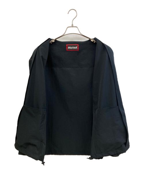 MARMOT（マーモット）MARMOT (マーモット) URBAN RESEARCH DOORS (アーバンリサーチドアーズ) 薄手カーディガン ブラック サイズ:Lの古着・服飾アイテム