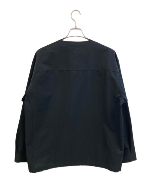 MARMOT（マーモット）MARMOT (マーモット) URBAN RESEARCH DOORS (アーバンリサーチドアーズ) 薄手カーディガン ブラック サイズ:Lの古着・服飾アイテム