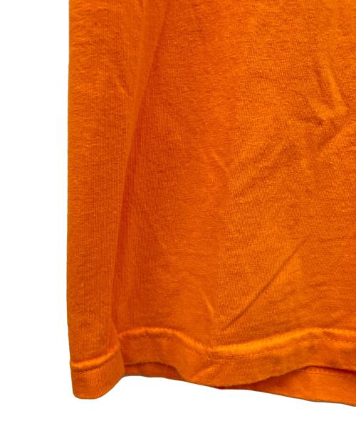 INDEPENDENT（インディペンデント）INDEPENDENT (インディペンデント) 半袖カットソー オレンジ サイズ:Mの古着・服飾アイテム